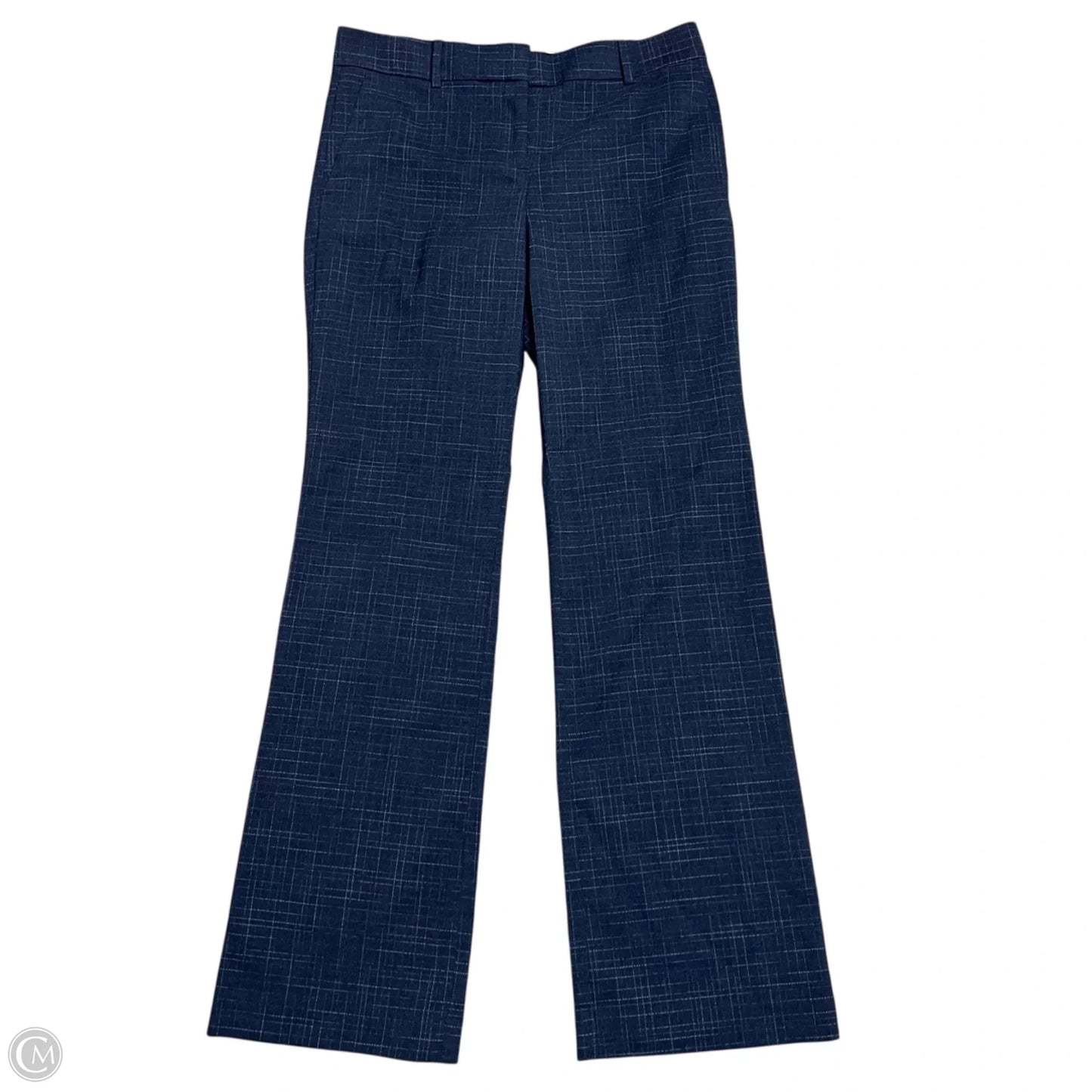 Pants Dress By Ann Taylor In Blue & White, Size: 4