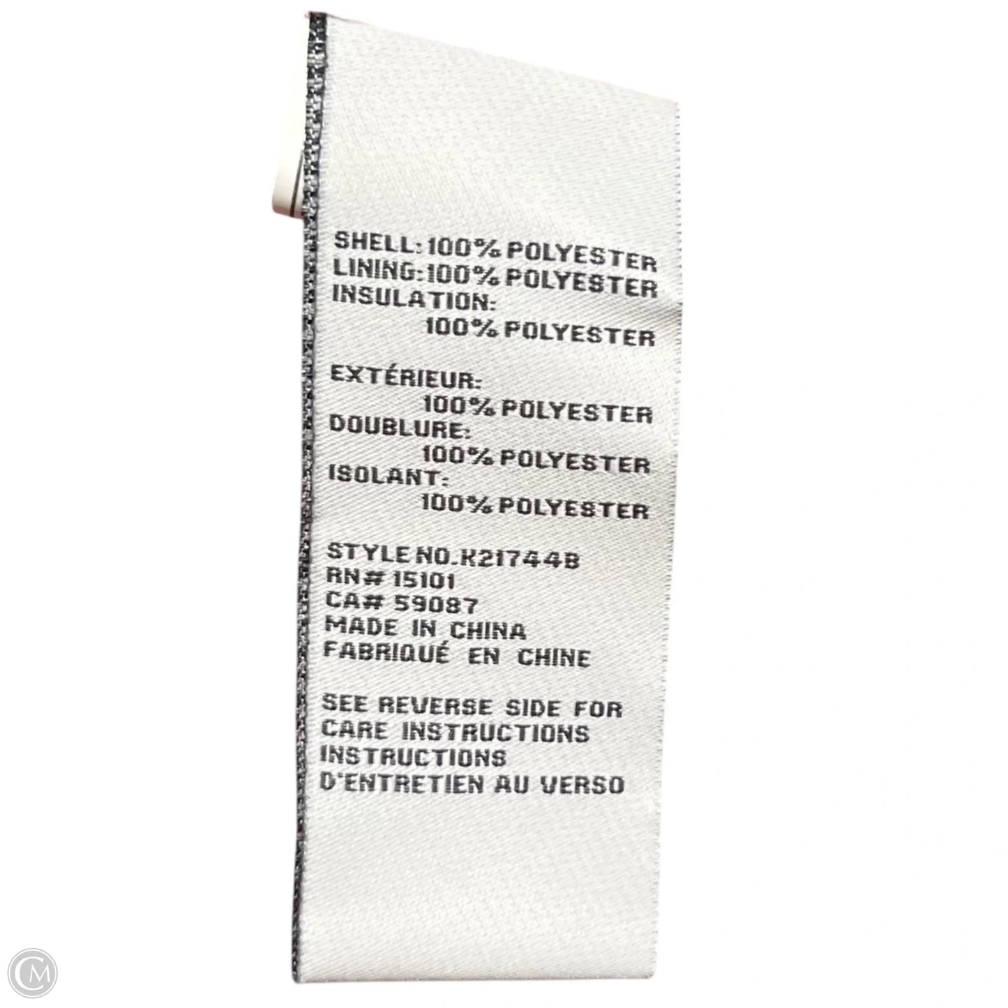 Coat Designer By Kate Spade In Black, Size: M