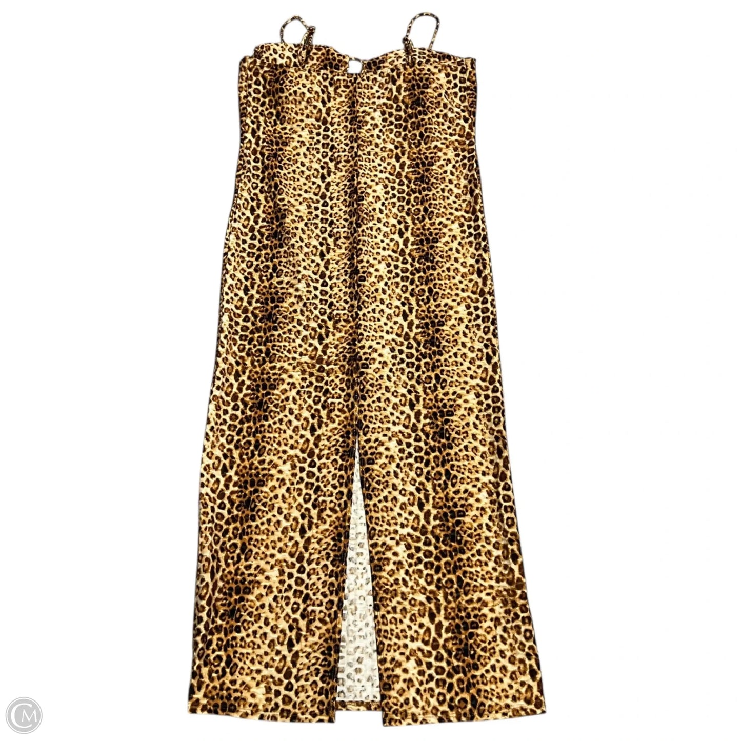 Dress Party Midi By Fashion Nova In Leopard Print, Size: 2x