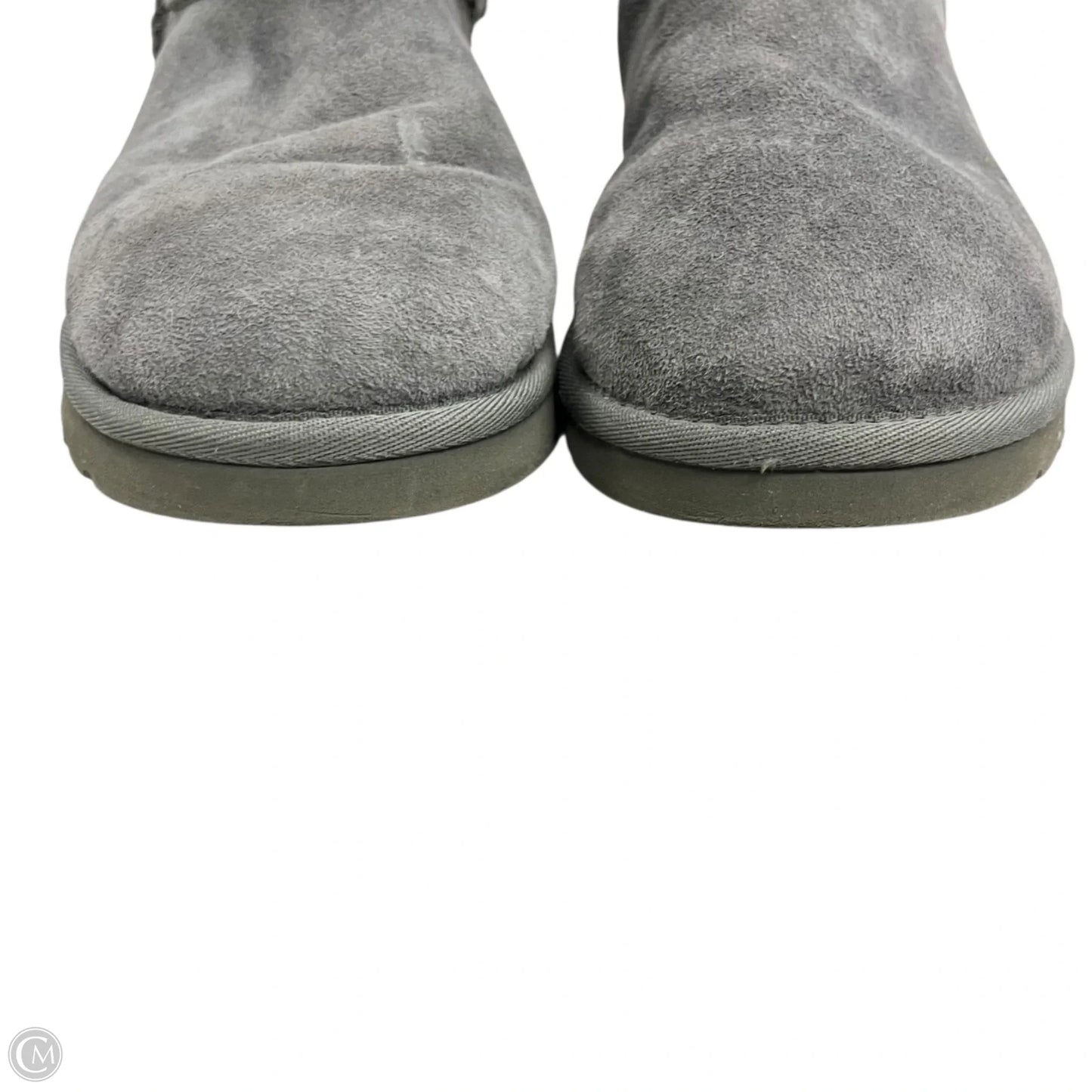 Boots Designer By Ugg In Grey, Size: 7