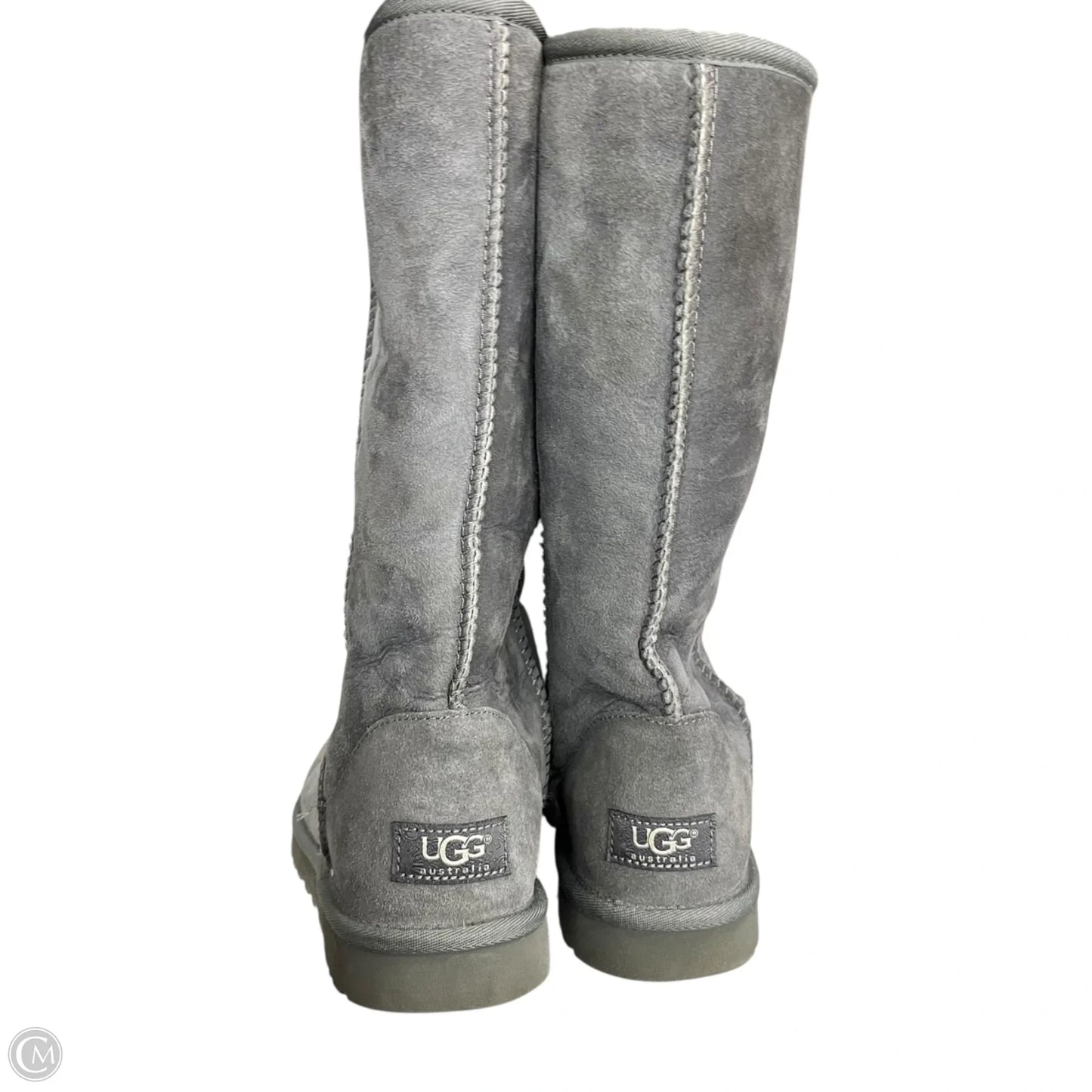 Boots Designer By Ugg In Grey, Size: 7