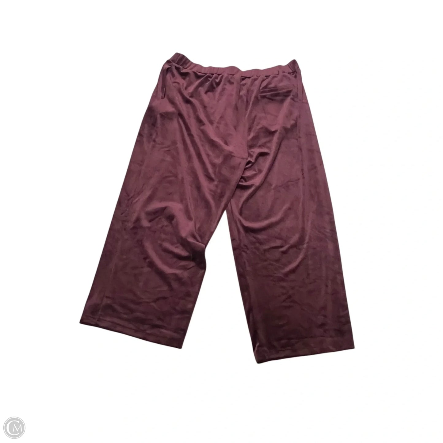 Pants Lounge By Calvin Klein In Purple, Size: 18