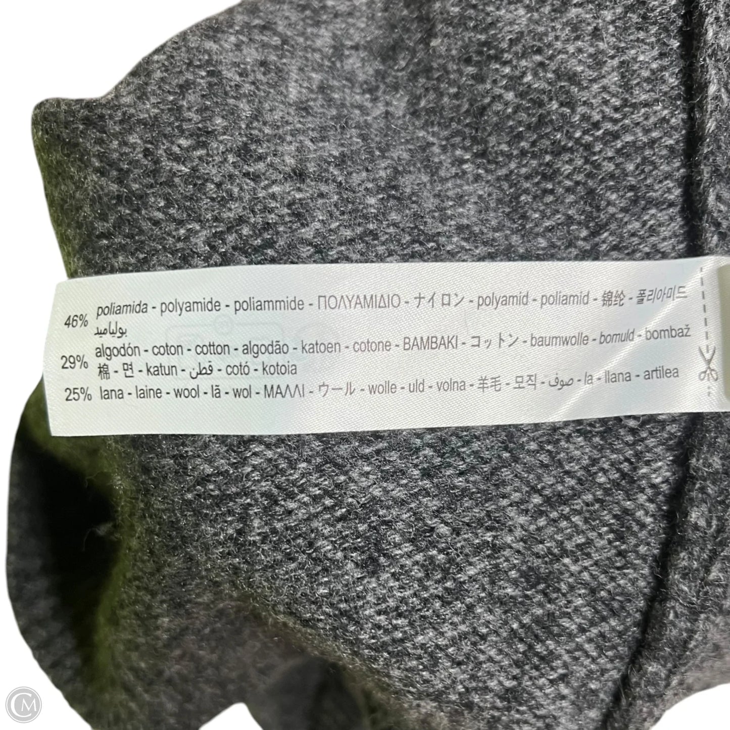 Sweater Short Sleeve By Zara In Grey, Size: S