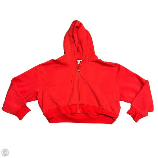 Athletic Sweatshirt Hoodie By Athleta In Red, Size: Xl
