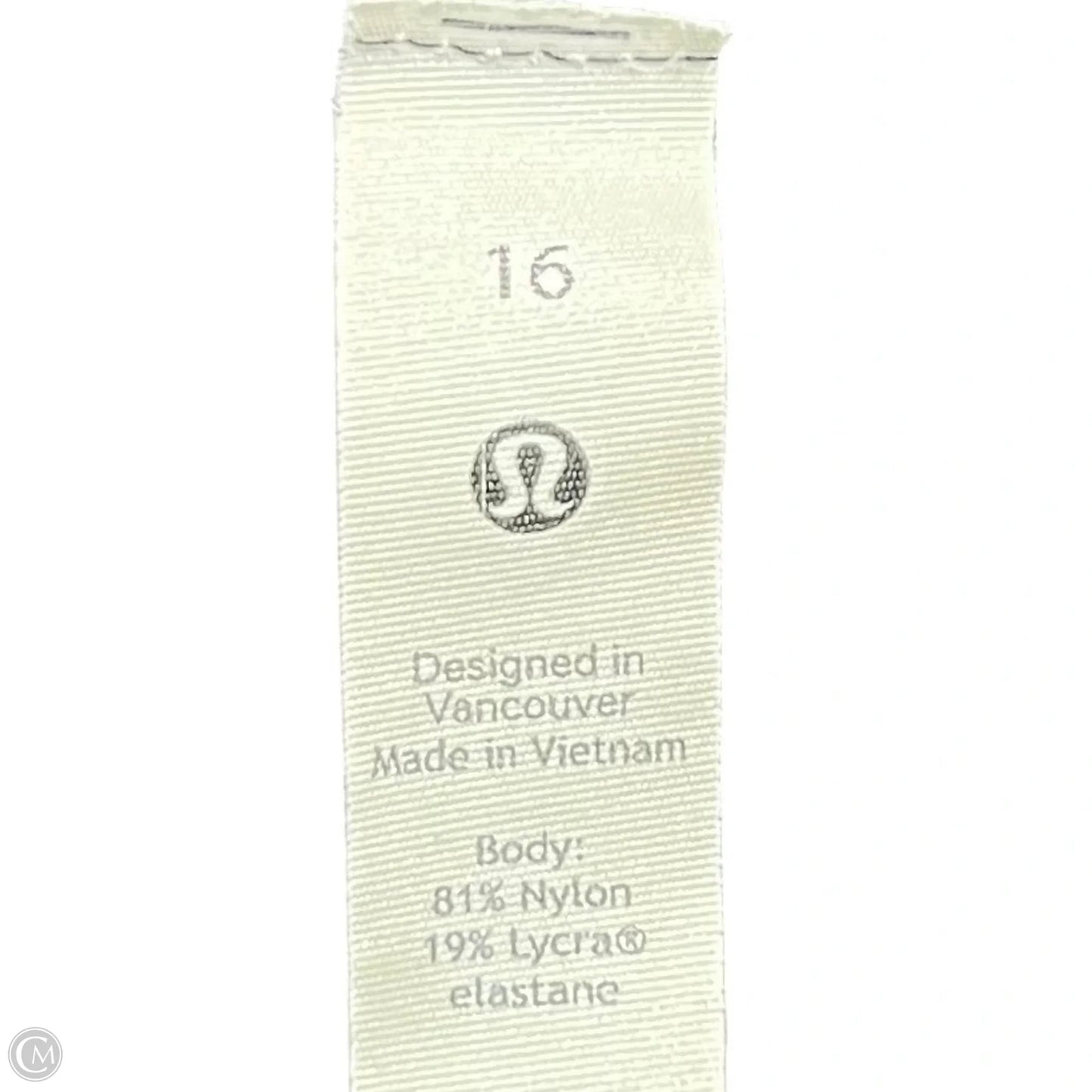 Athletic Pants By Lululemon In Black, Size: 16