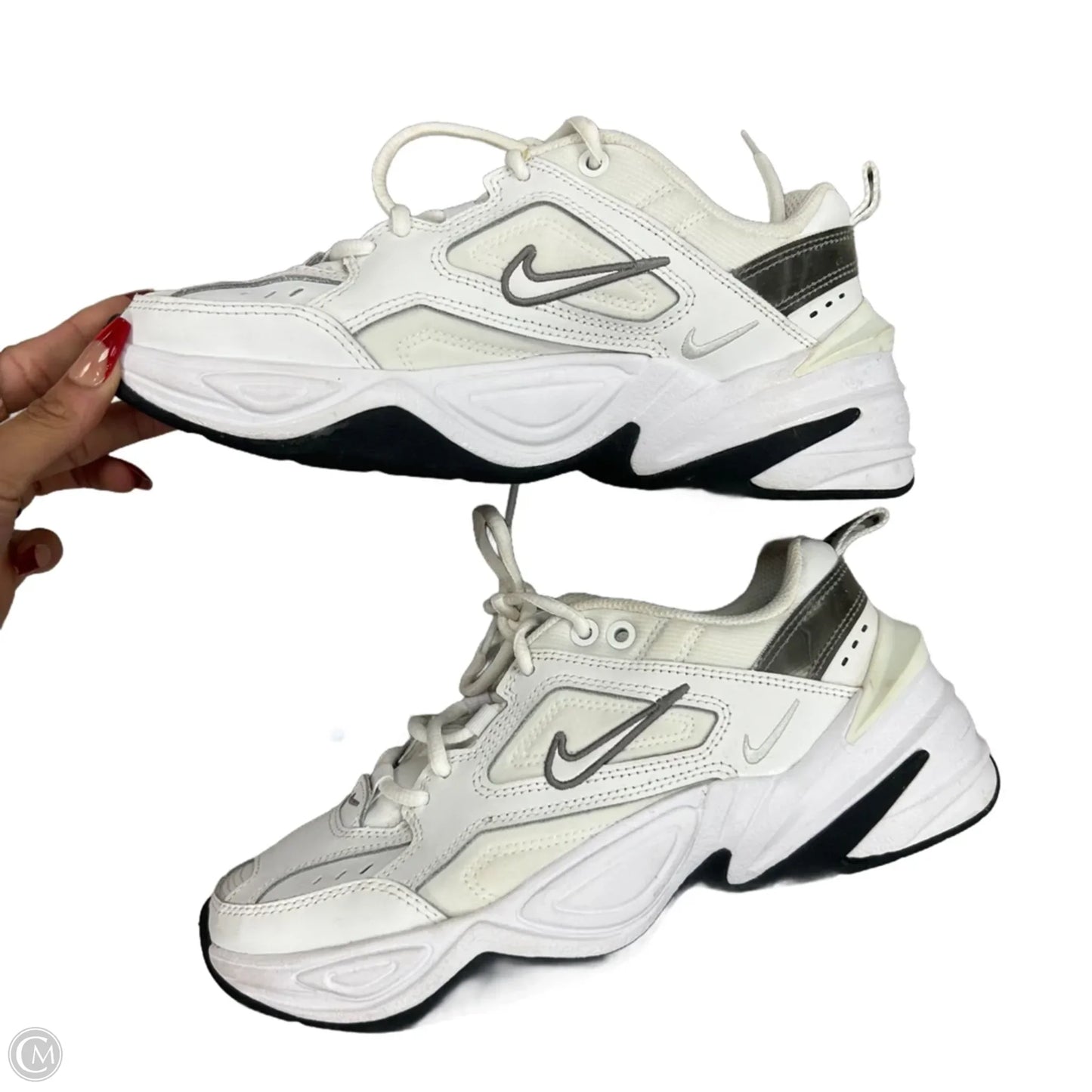 Shoes Athletic By Nike In White, Size: 7