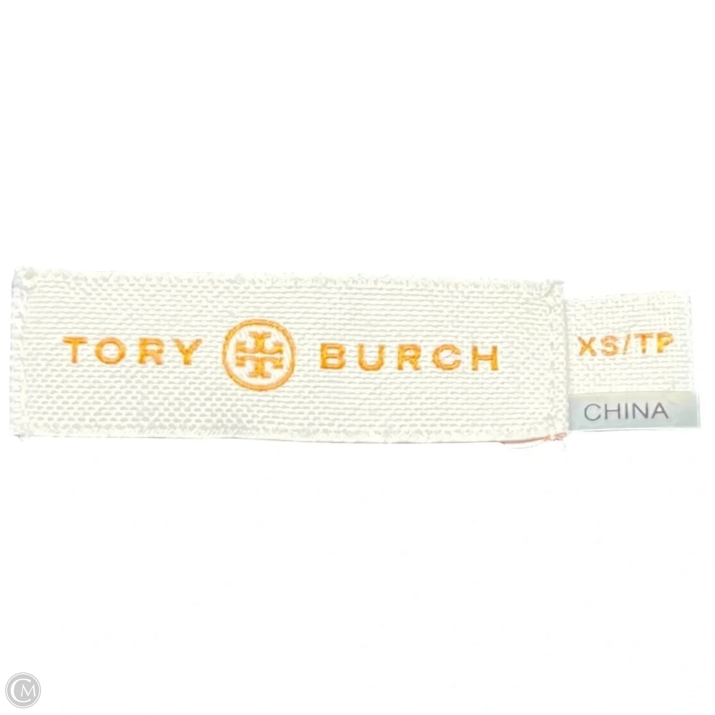 Top Long Sleeve Designer By Tory Burch In Black & Red, Size: Xs