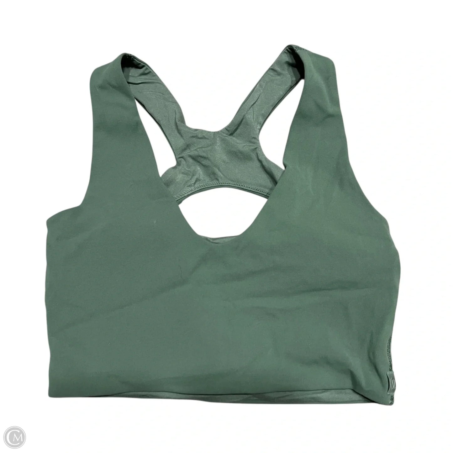 Athletic Bra By Lululemon In Green, Size: Xxs