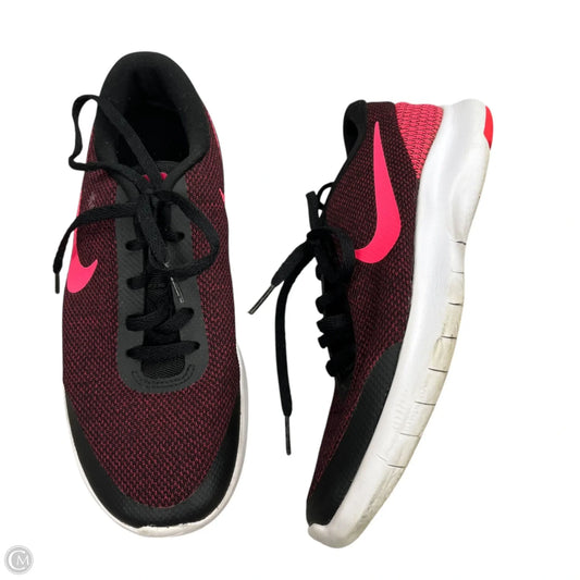 Shoes Athletic By Nike In Black & Pink, Size: 7
