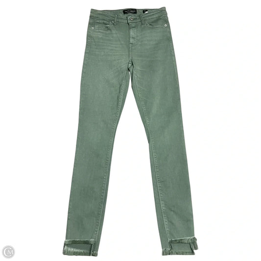 Jeans Skinny By Lucky Brand In Green Denim, Size: 2