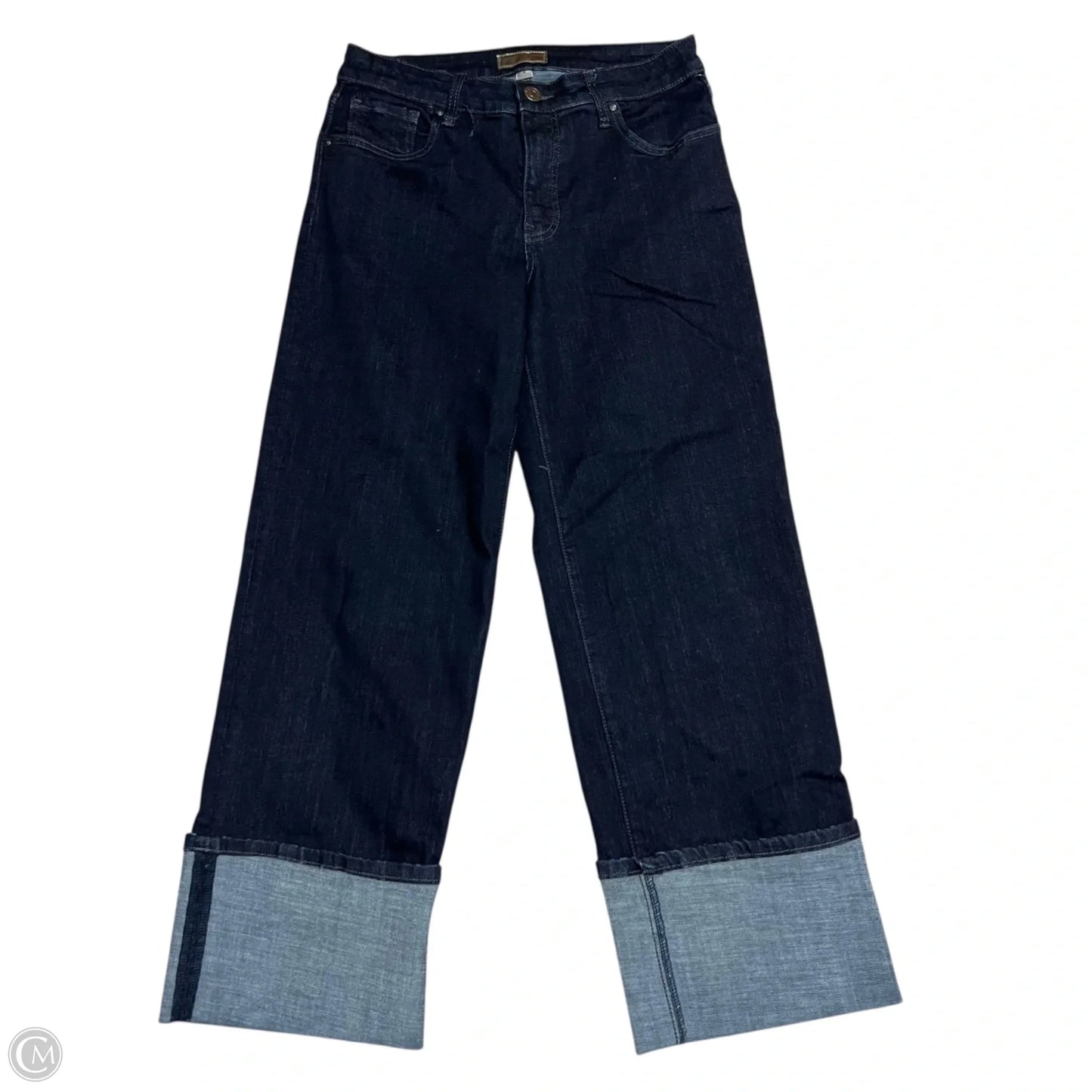 Jeans Wide Leg By Kut In Blue Denim, Size: 4