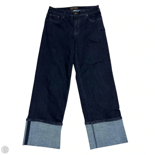 Jeans Wide Leg By Kut In Blue Denim, Size: 4