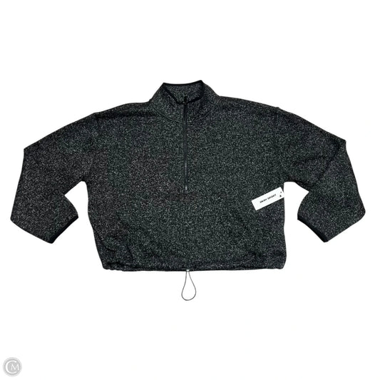 Athletic Sweatshirt Collar By Dkny In Black & Grey, Size: Xl