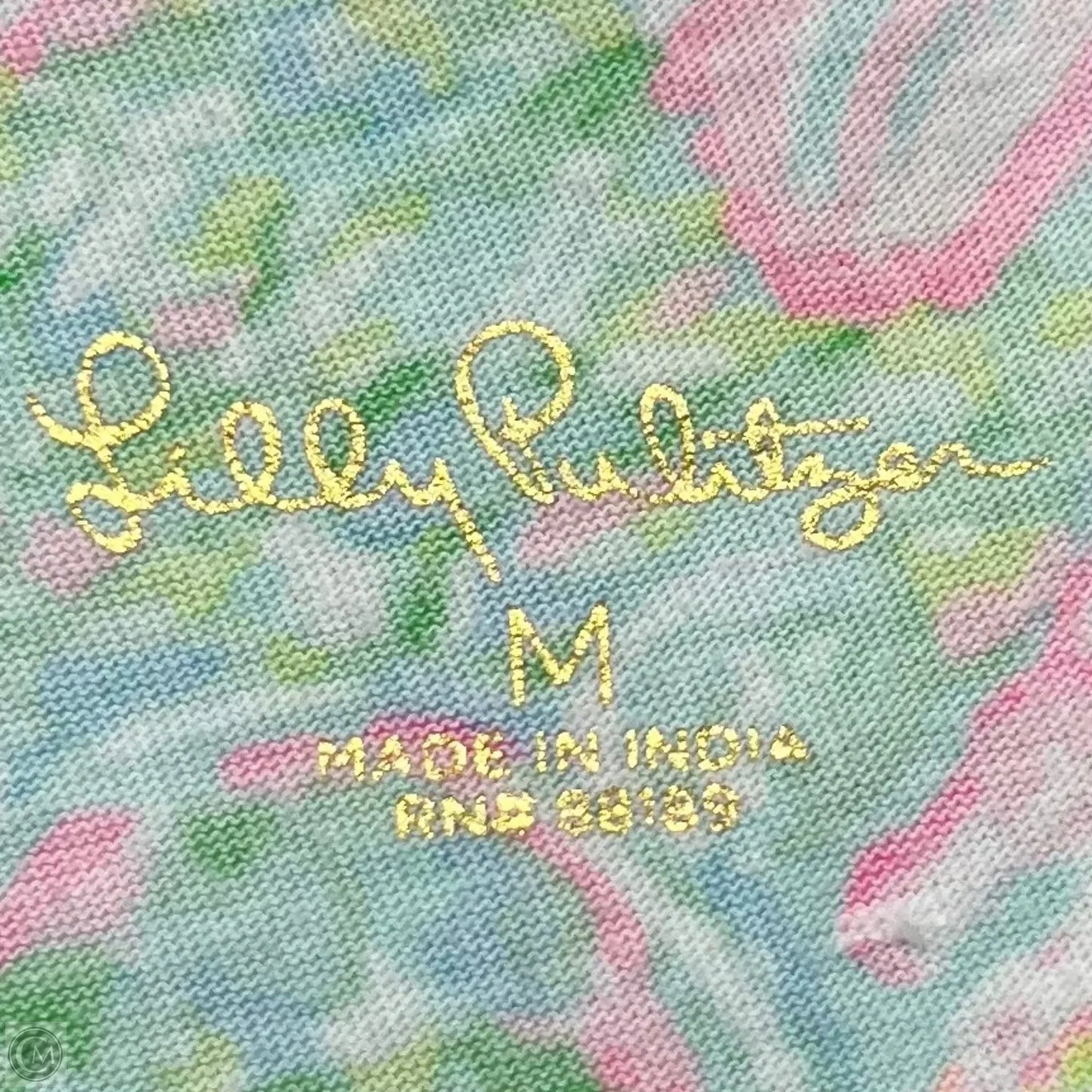 Dress Designer By Lilly Pulitzer In Blue & Pink, Size: M