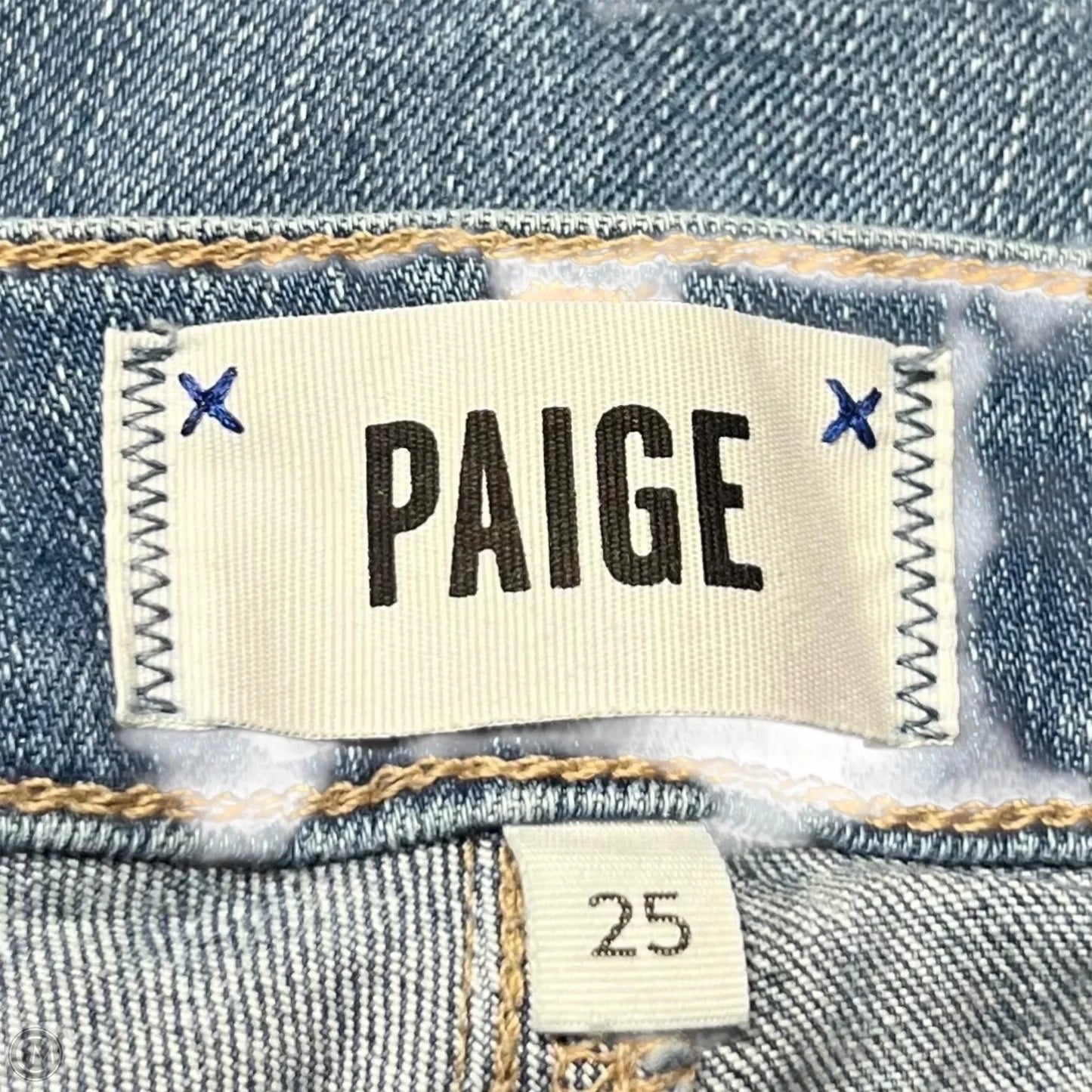 Jeans Skinny By Paige In Blue Denim, Size: 2