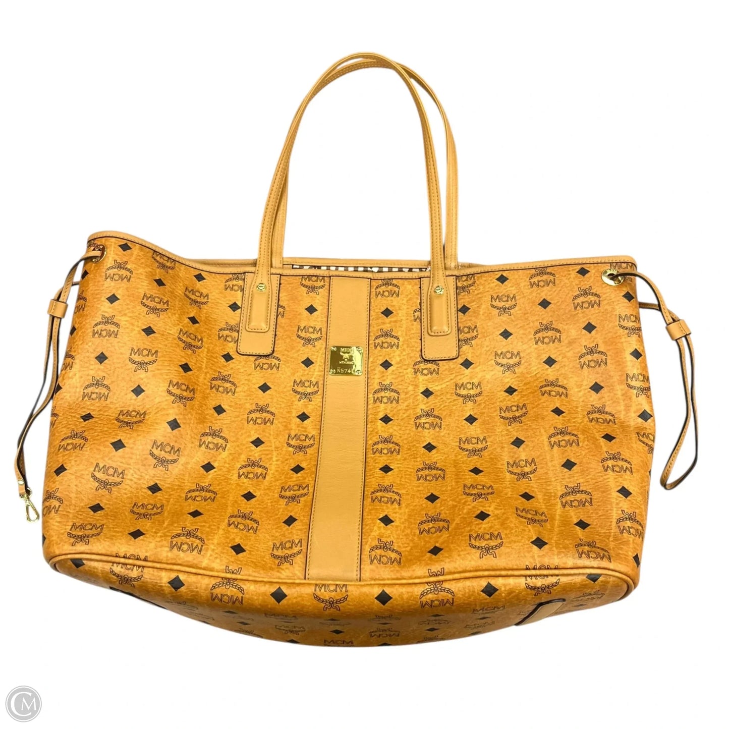 Tote Luxury Designer By Mcm, Size: Large