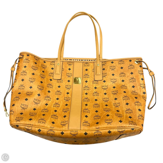 Tote Luxury Designer By Mcm, Size: Large