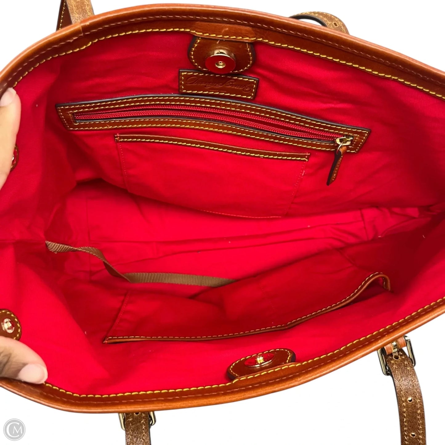 Tote Designer By Dooney And Bourke, Size: Large