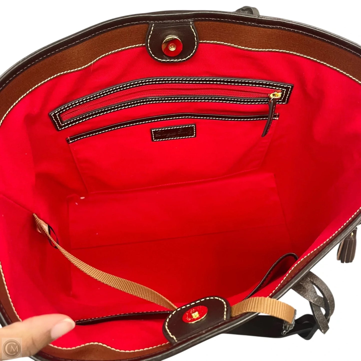 Handbag Designer By Dooney And Bourke, Size: Large