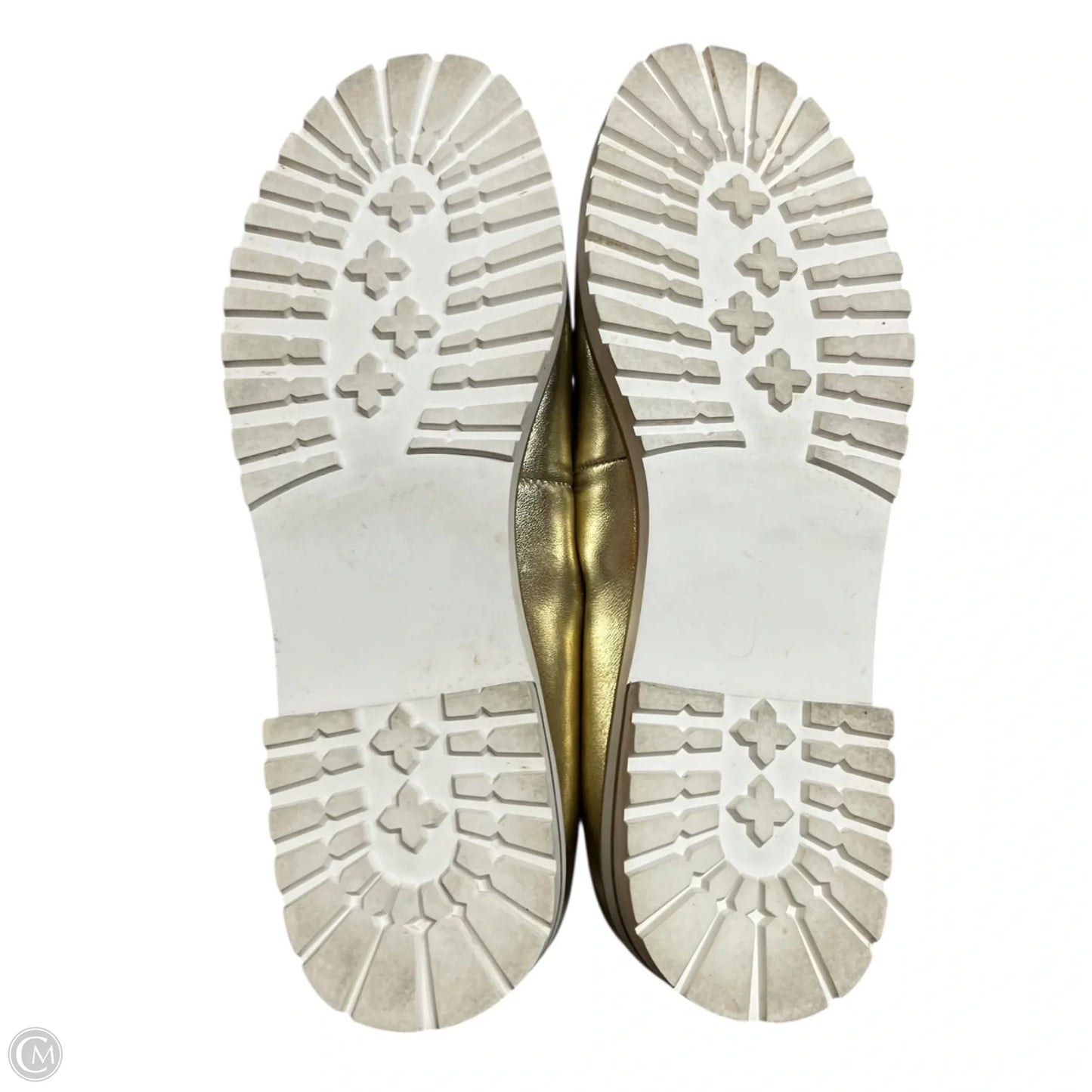 Shoes Flats By Talbots In Gold, Size: 6.5