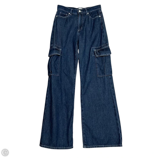 Jeans Boyfriend By Loft In Blue Denim, Size: 0