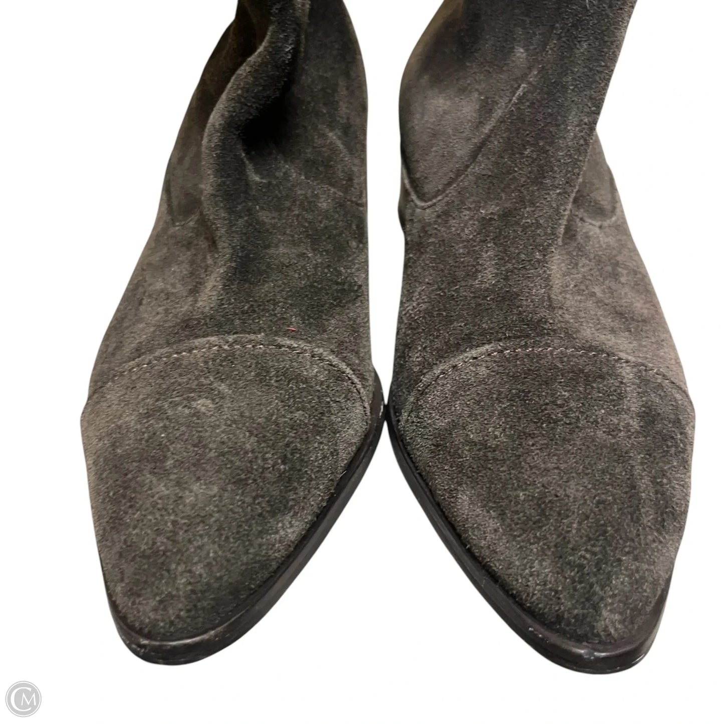 Boots Knee Heels By Donald Pliner In Brown, Size: 5