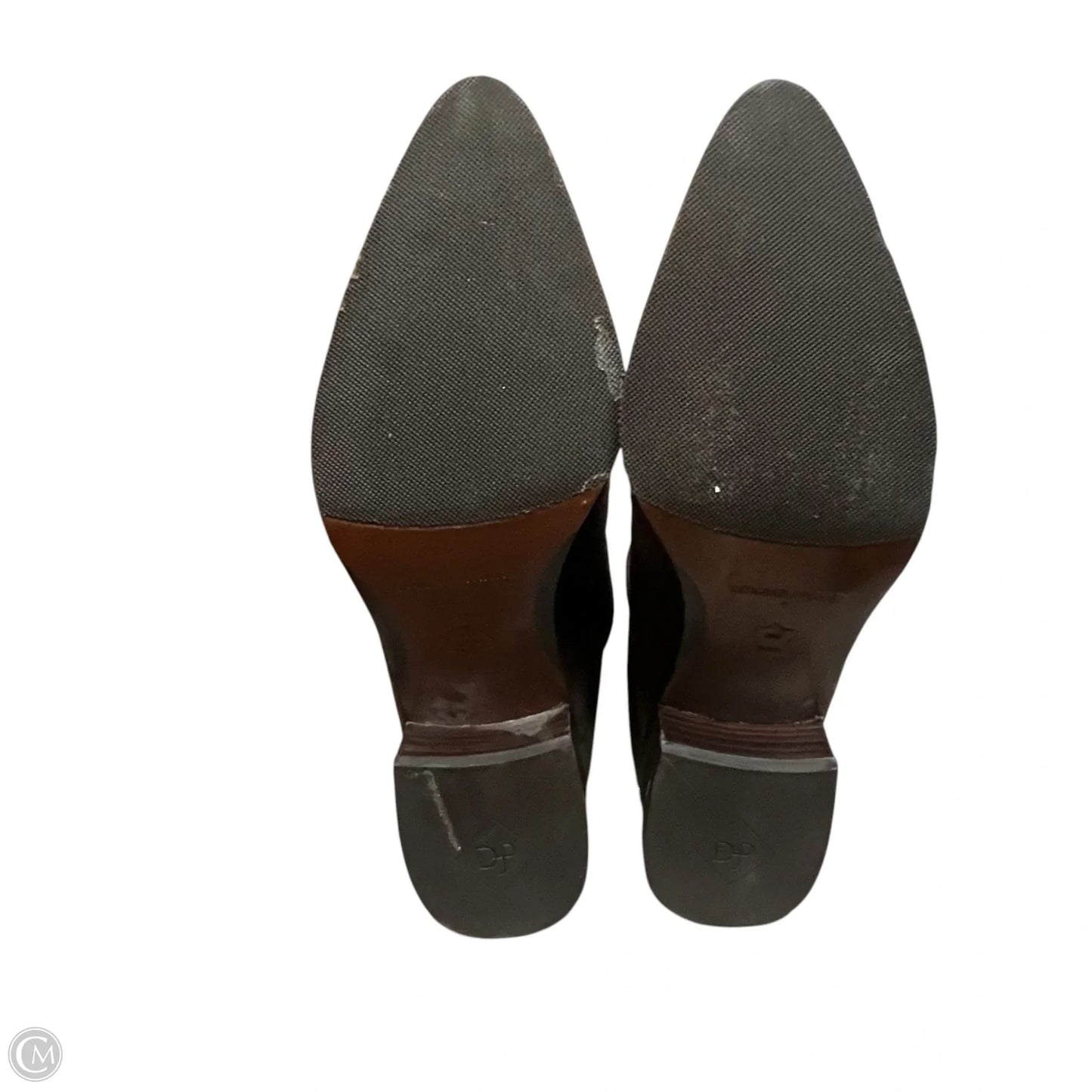 Boots Knee Heels By Donald Pliner In Brown, Size: 5