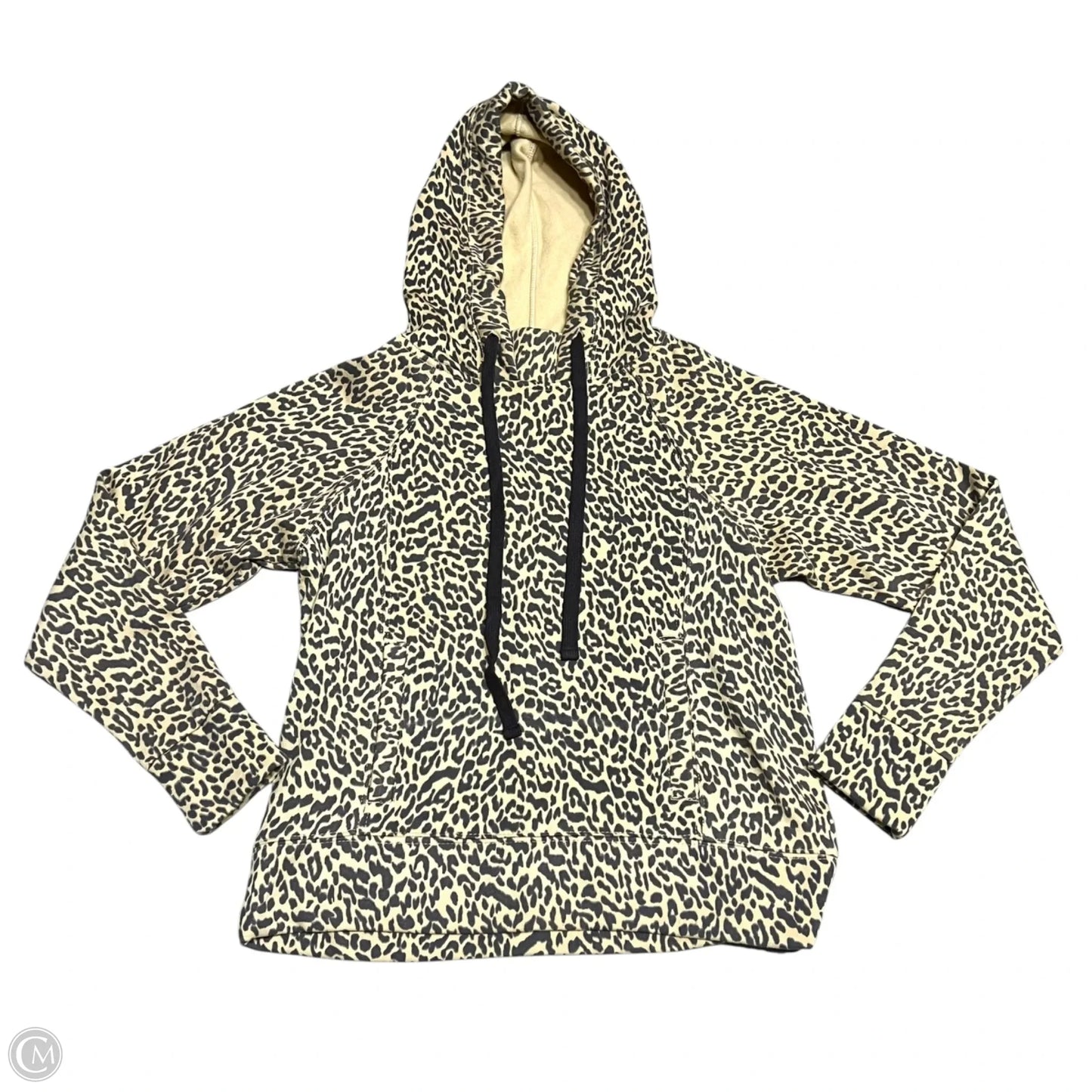 Sweatshirt Hoodie By Daily Practice By Anthropologie In Leopard Print, Size: Xs