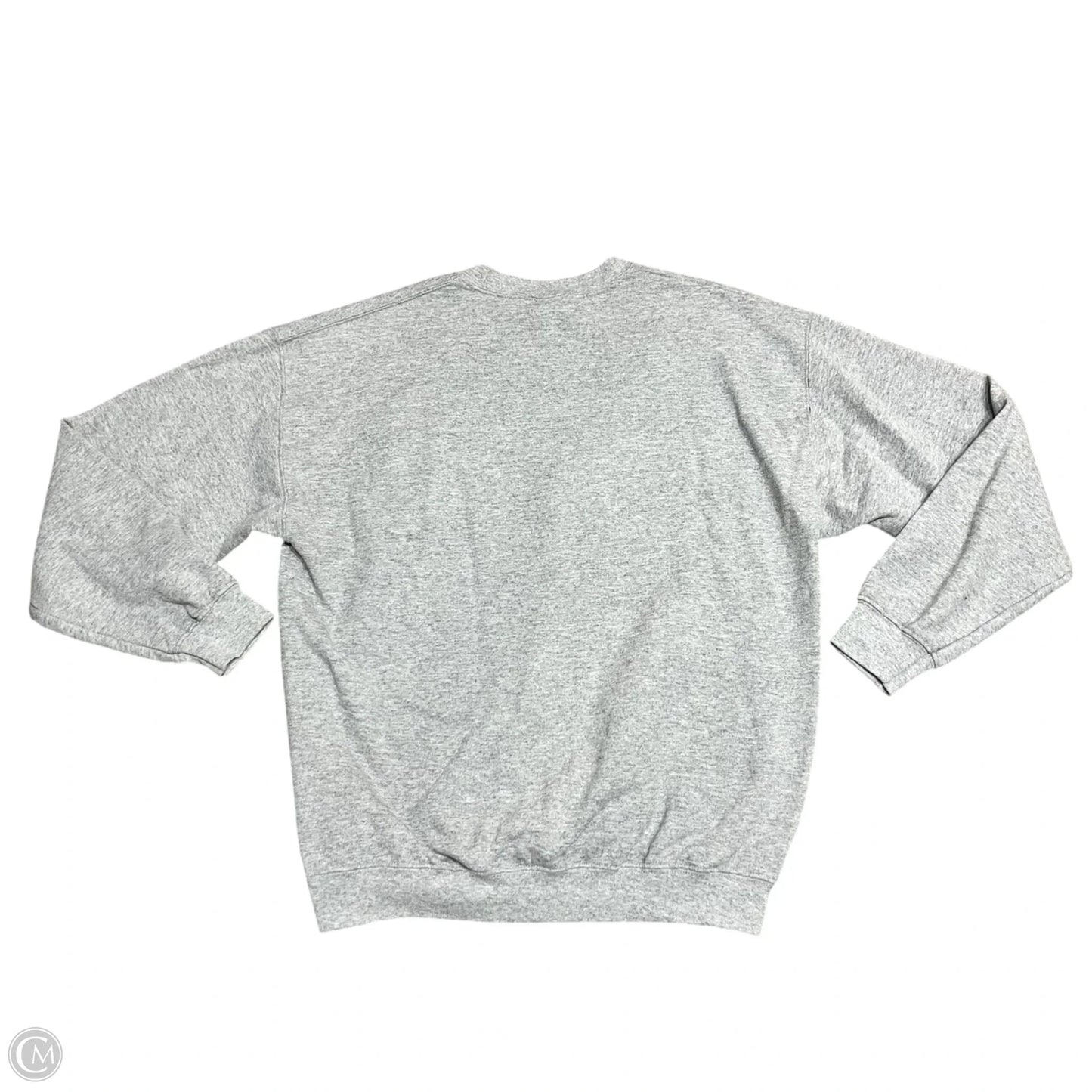 Sweatshirt Crewneck By Junk Food In Grey & Red, Size: M
