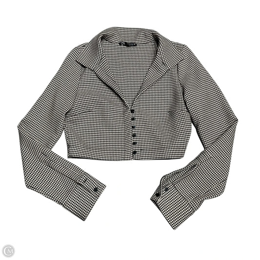 Jacket Other By Zara In Black & Tan, Size: M