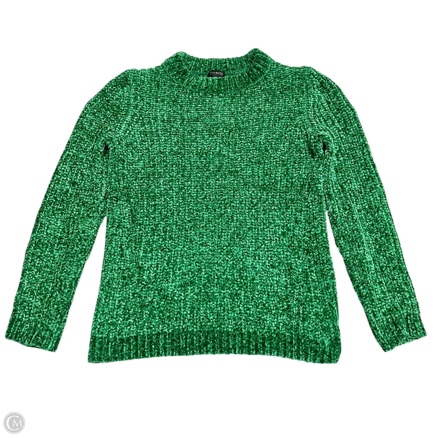 Sweater By Talbots In Green, Size: S