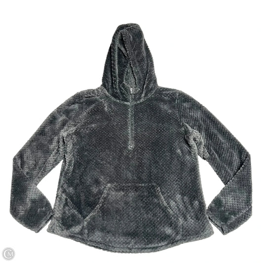 Sweatshirt Hoodie By Tek Gear In Grey, Size: L