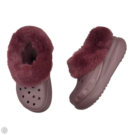 Slippers By Crocs In Red, Size: 4