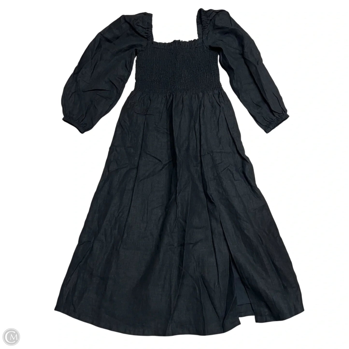 Dress Casual Maxi By J. Crew In Black, Size: Xs