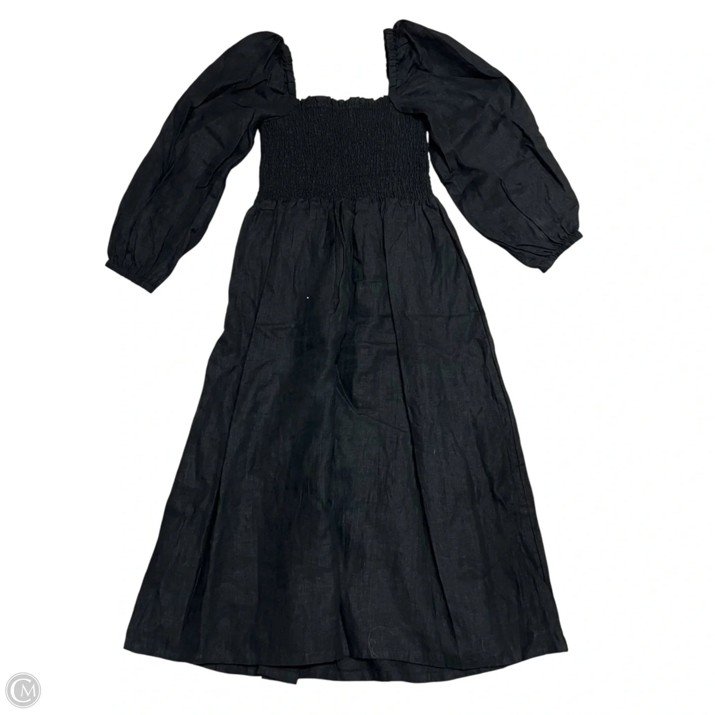 Dress Casual Maxi By J. Crew In Black, Size: Xs