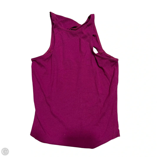 Athletic Tank Top By Lululemon In Purple, Size: Xs