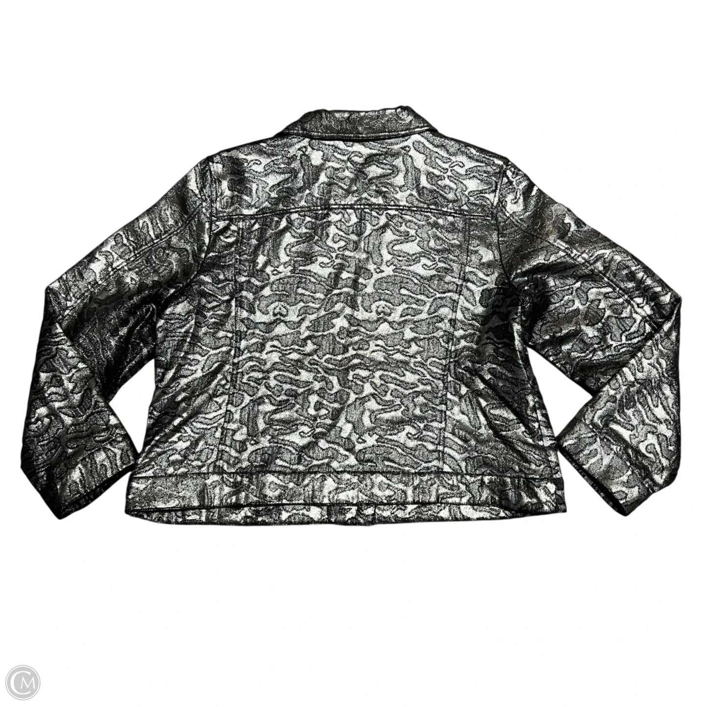 Jacket Other By Chicos In Leopard Print, Size: Xl