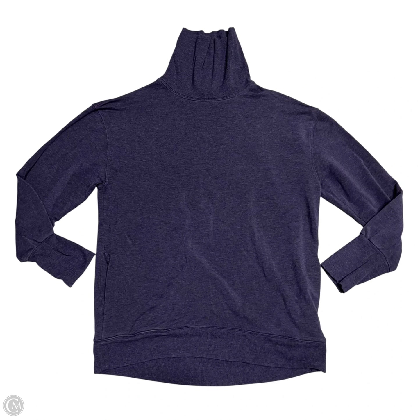 Athletic Sweatshirt Collar By Athleta In Purple, Size: M