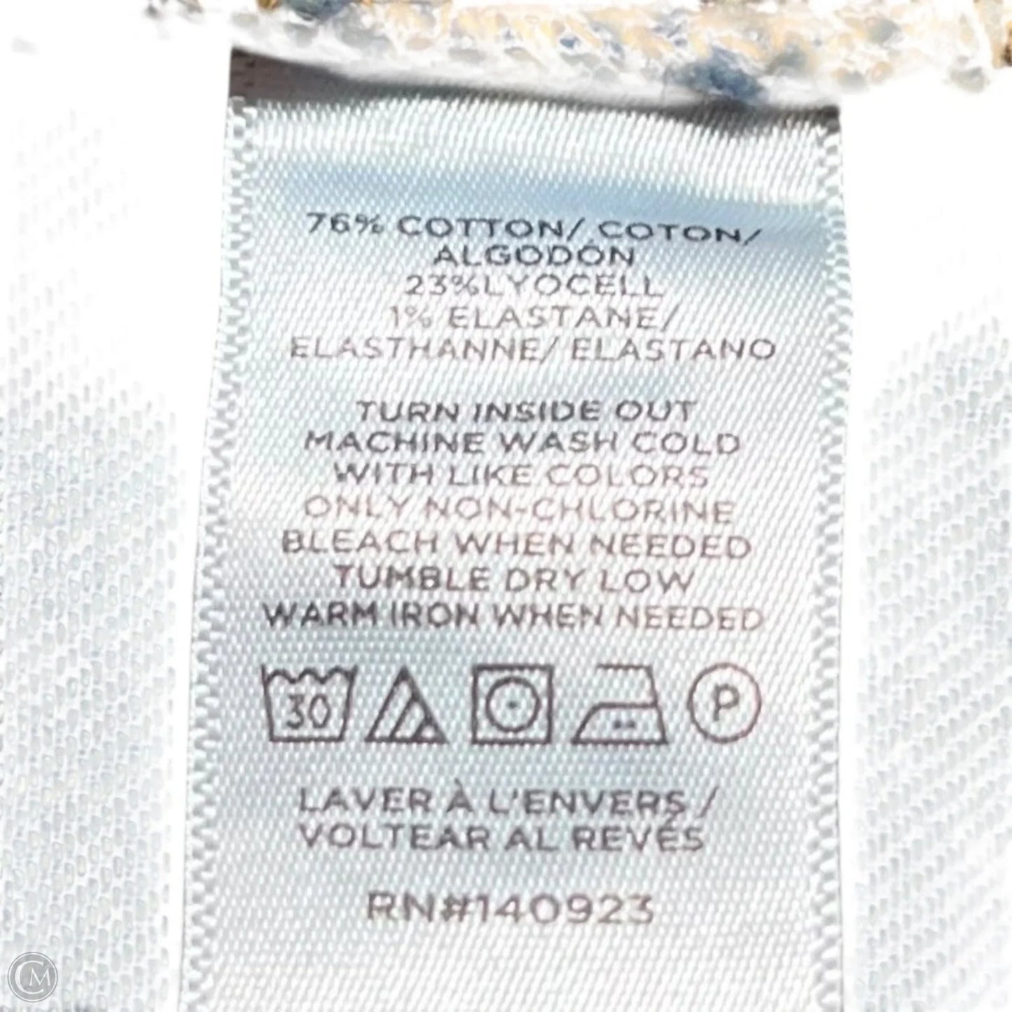 Jeans Straight By Loft In Blue Denim, Size: 10