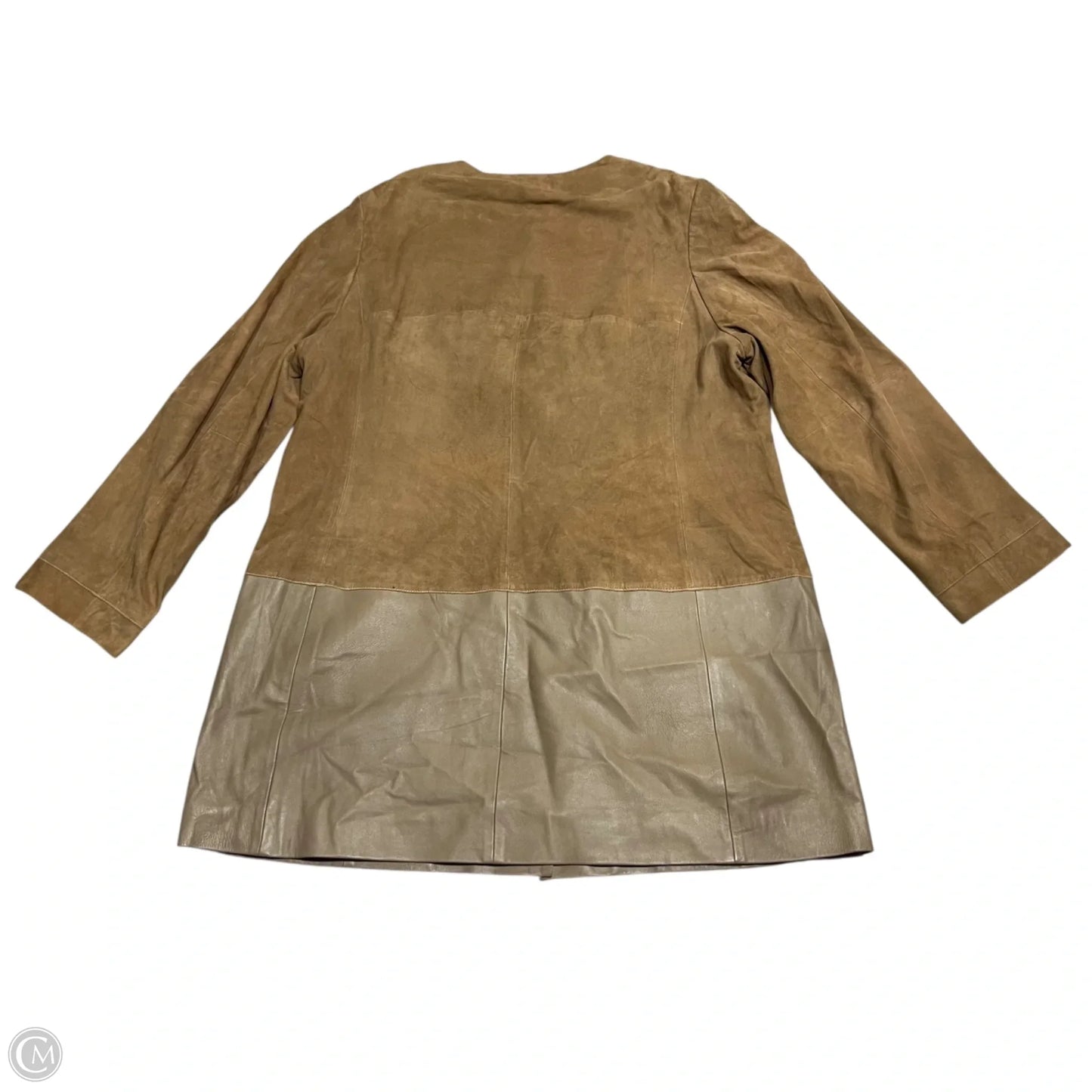 Jacket Other By Chicos In Tan, Size: Xl
