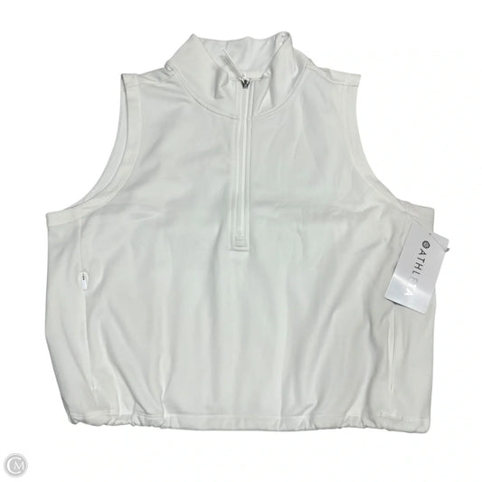 Athletic Tank Top By Athleta In White, Size: Xl