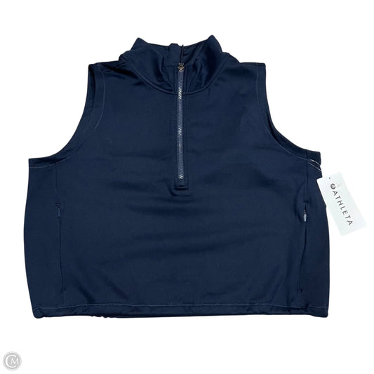 Athletic Tank Top By Athleta In Navy, Size: Xl