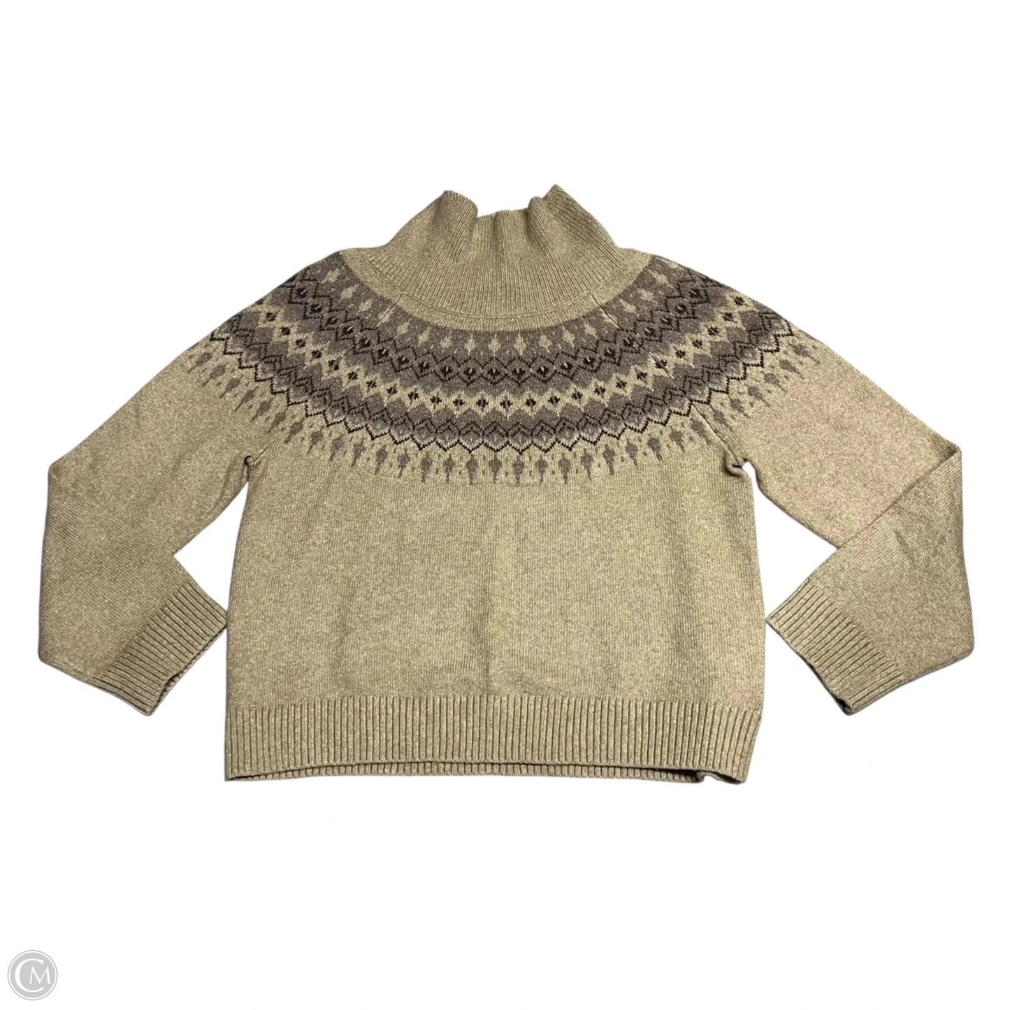 Sweater By Haven In Tan, Size: L
