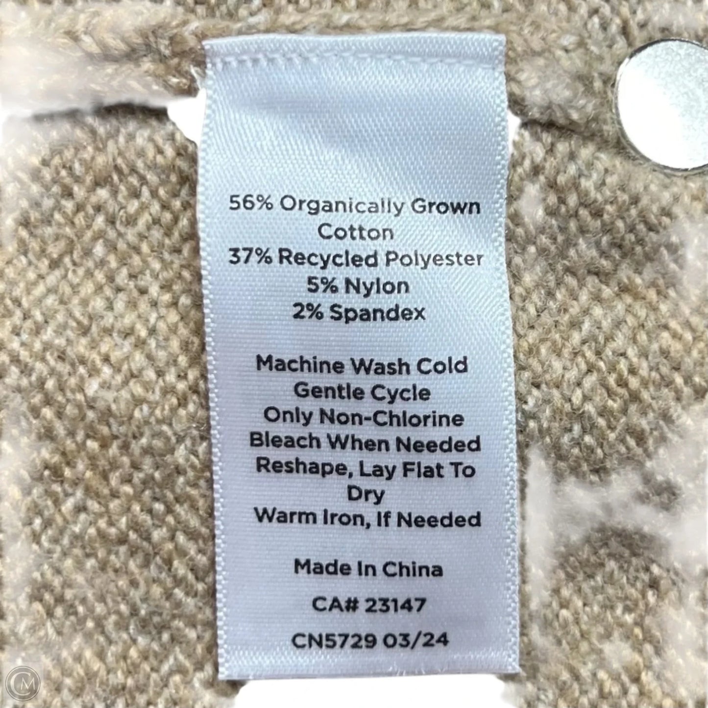 Sweater By Haven In Tan, Size: L