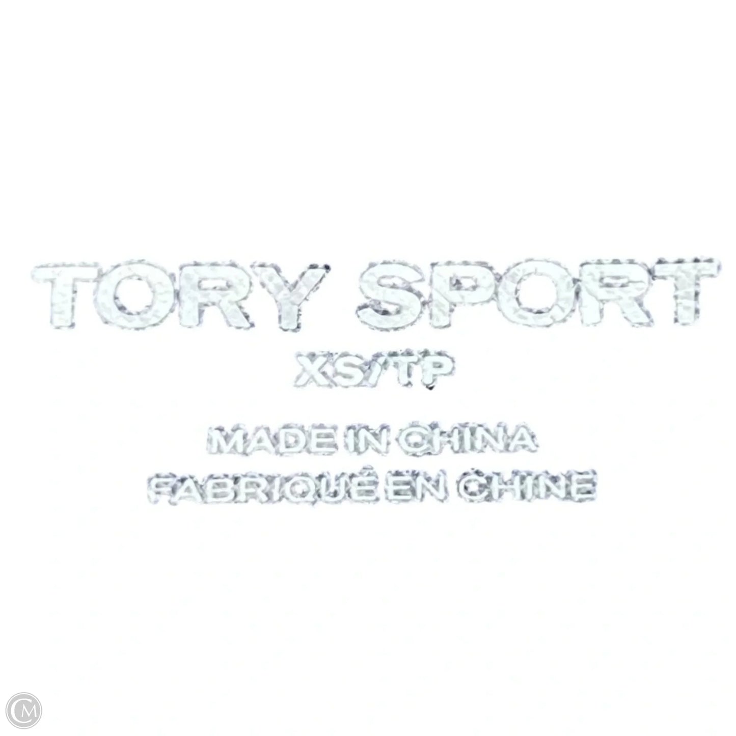 Leggings Designer By Tory Burch In Navy, Size: Xs