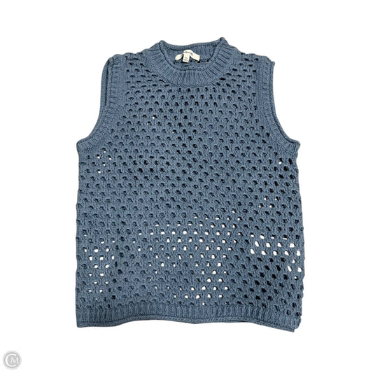 Top Sleeveless By Madewell In Blue, Size: Xs