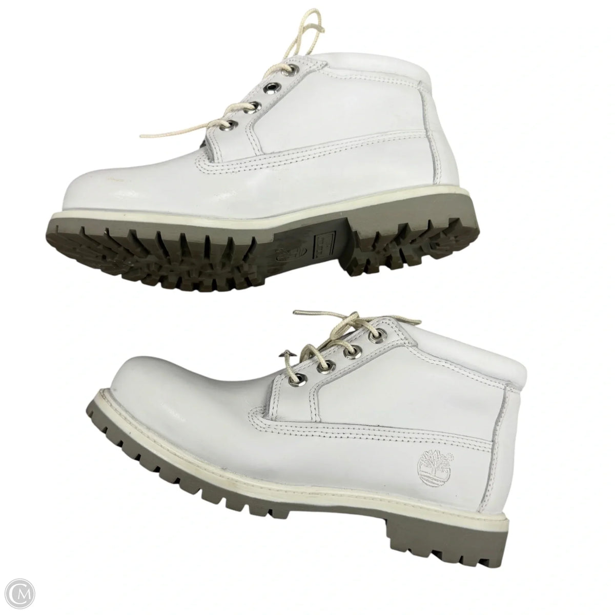 Boots Hiking By Timberland In White, Size: 7