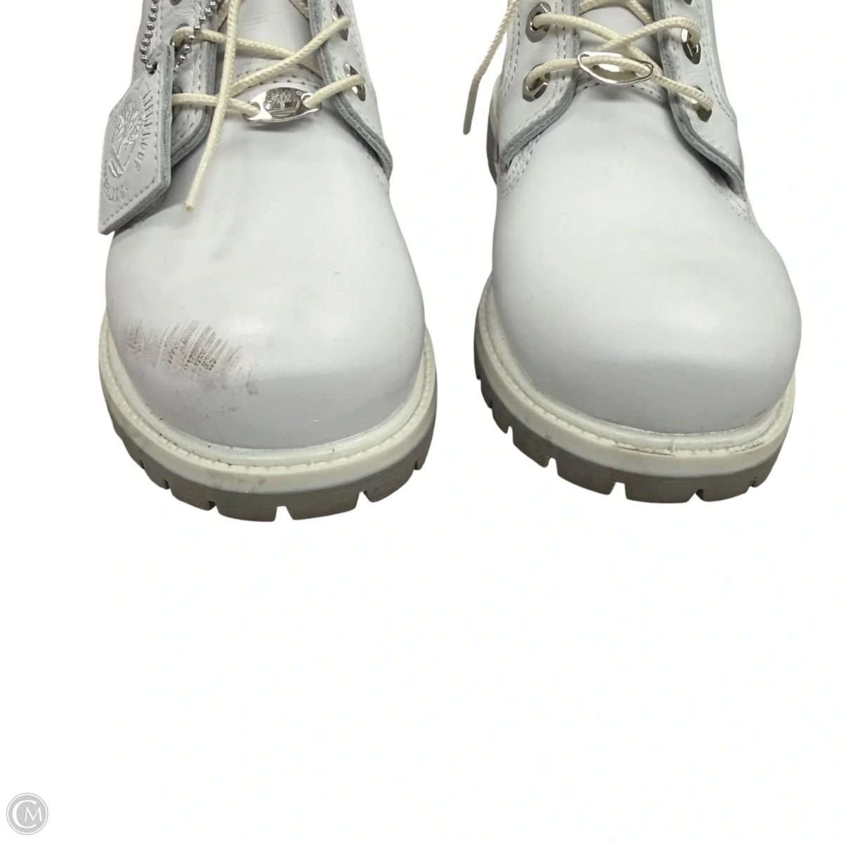 Boots Hiking By Timberland In White, Size: 7