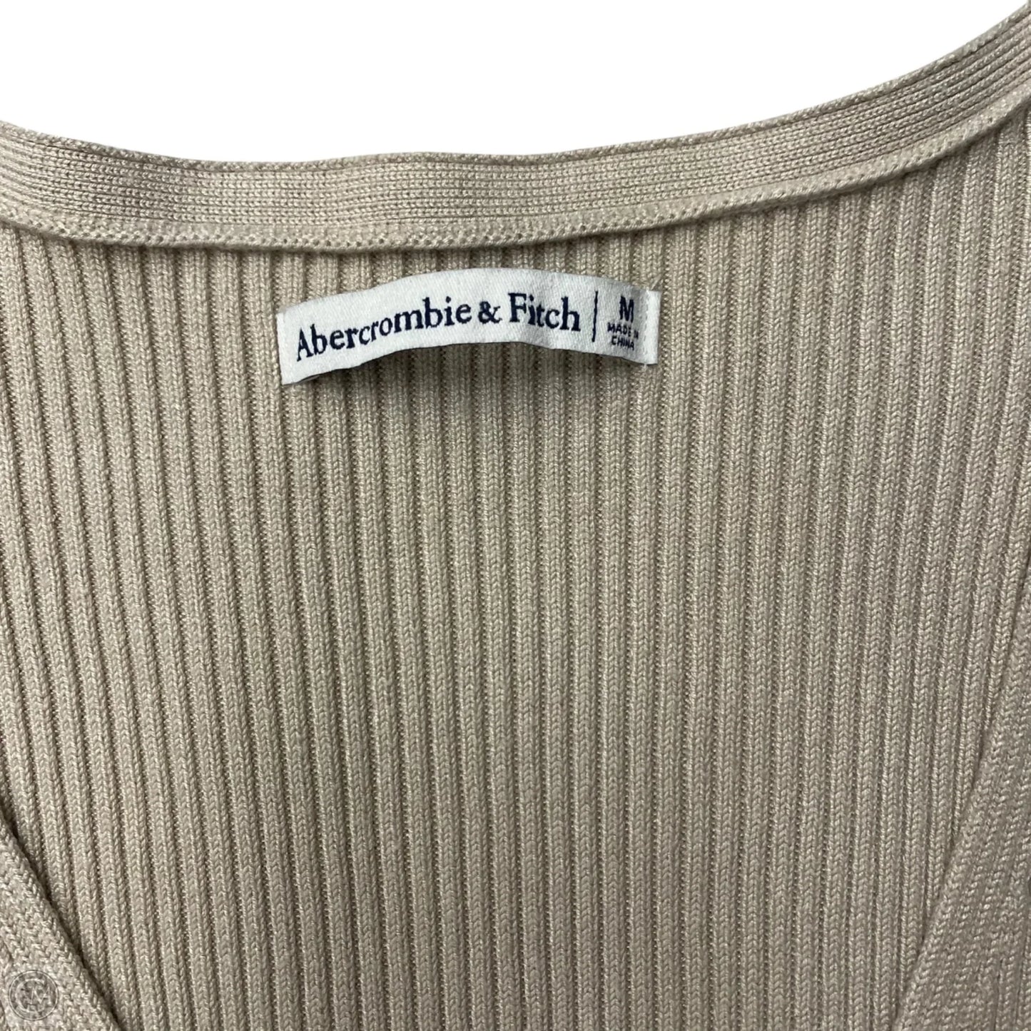 Bodysuit By Abercrombie And Fitch In Tan, Size: M