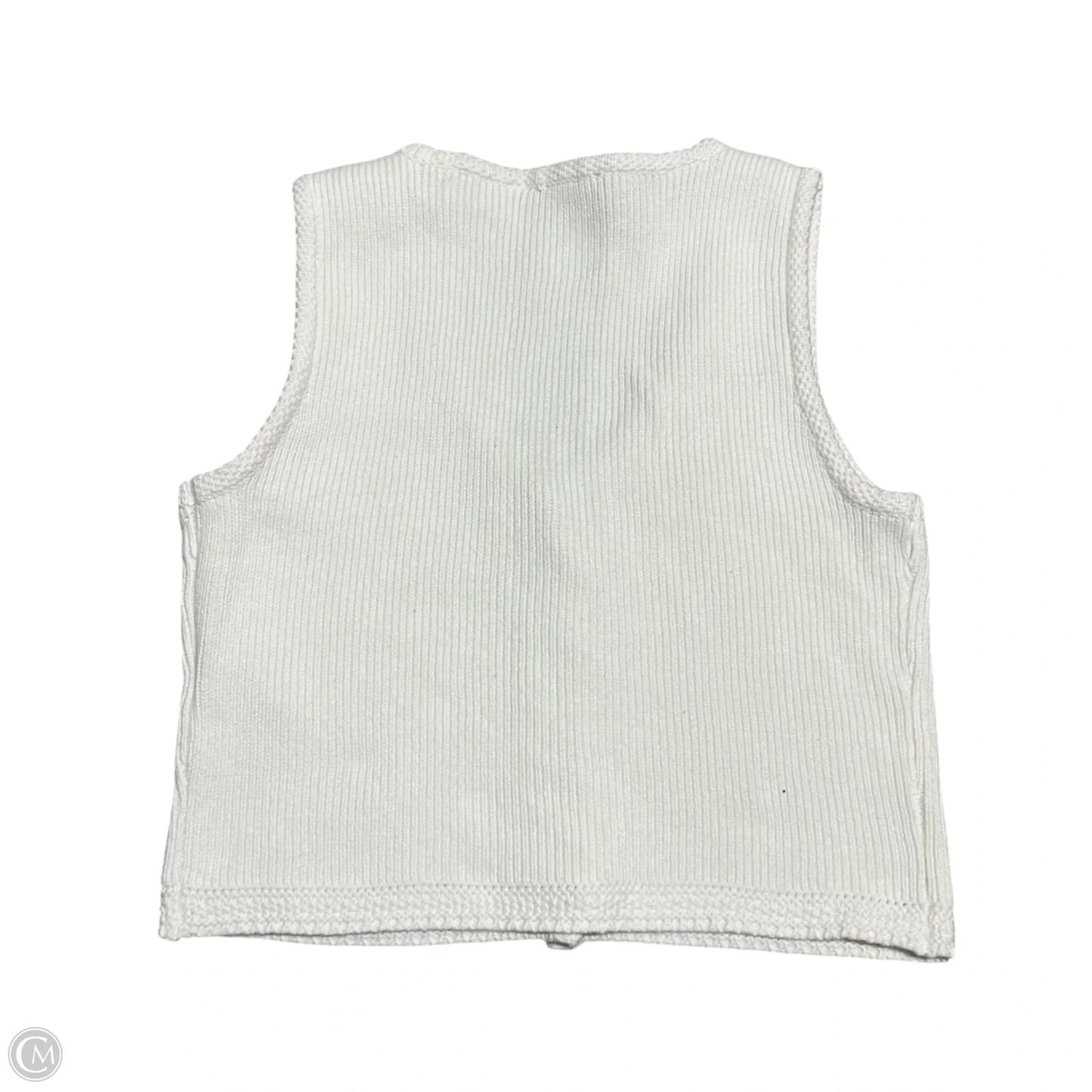 Top Sleeveless By Abercrombie And Fitch In Cream, Size: S